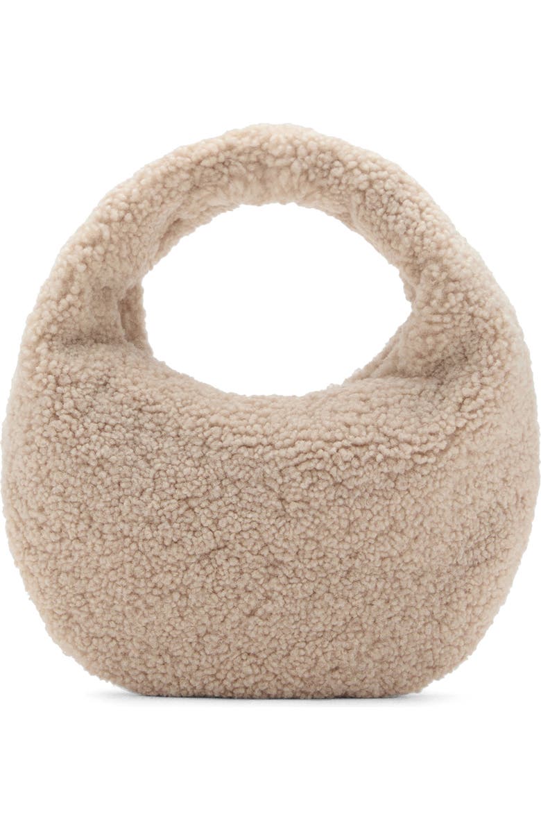 MANGO TEEN Faux Shearling Handbag, Main, color,