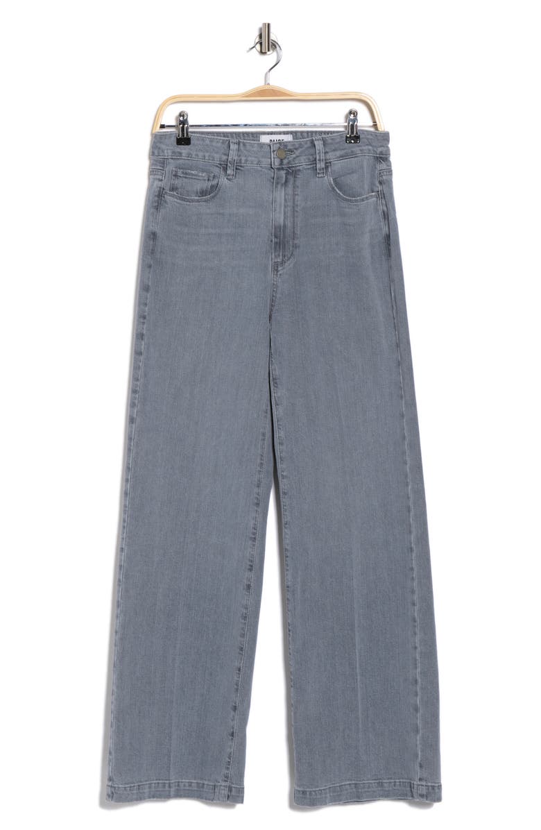PAIGE Genesee High Waist Wide Leg Jeans, Alternate, color, Curris Grey