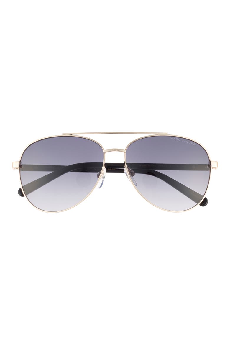 60mm Aviator Sunglasses, Main, color, 0RHL-9O