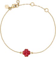 Kate Spade New York Clover Solitaire Bracelet