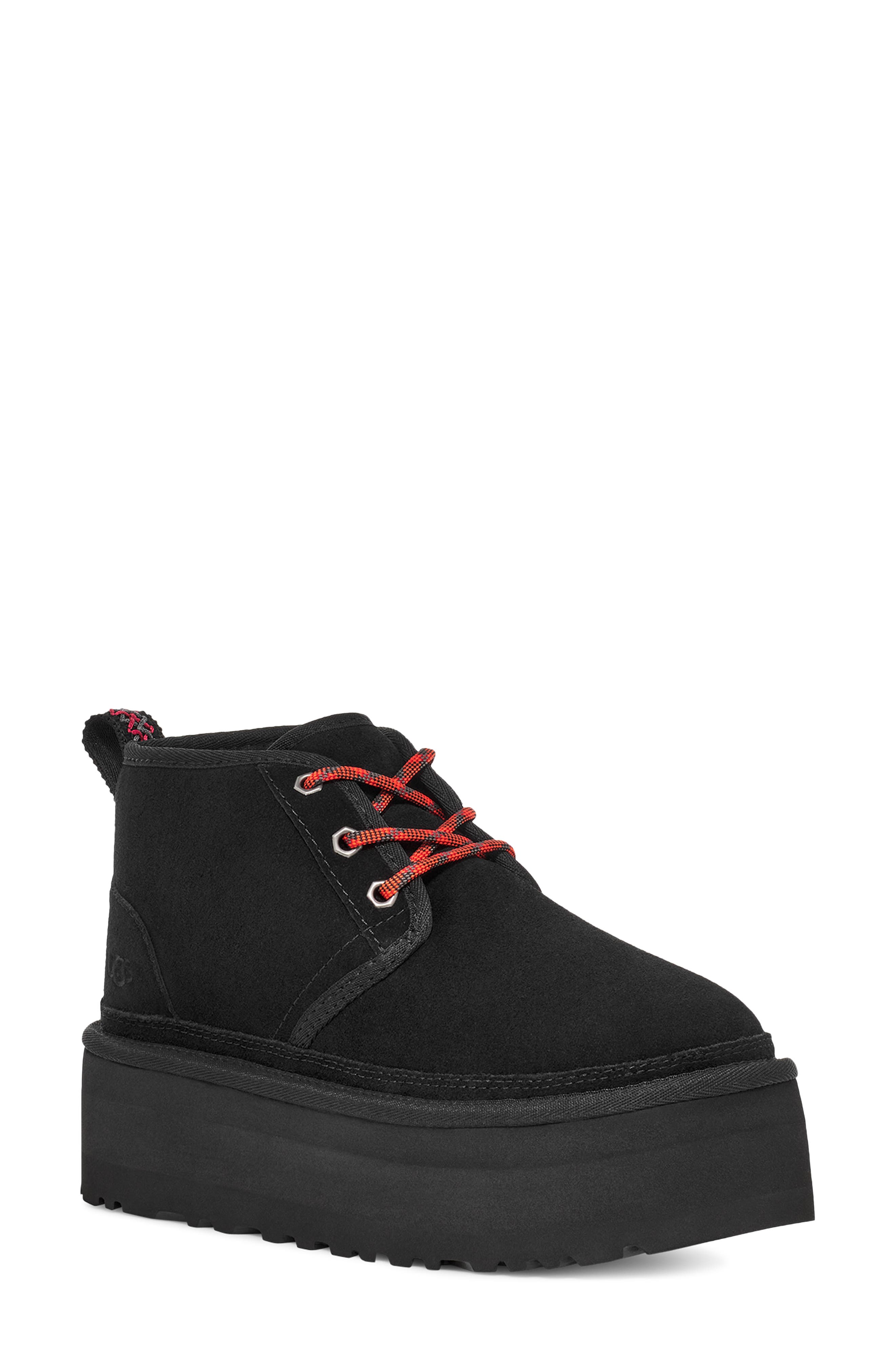 UGG<sup>®</sup> Neumel Heritage Platform Chukka Boot, Main, color, 