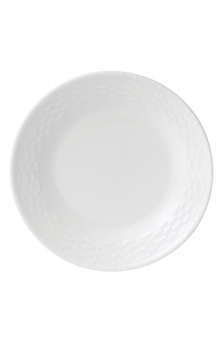 Wedgwood Nantucket Basket Bone China Bread Plate, Main, color, White