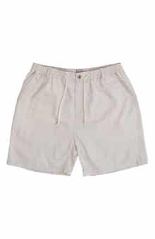 Linen & Cotton Blend Shorts