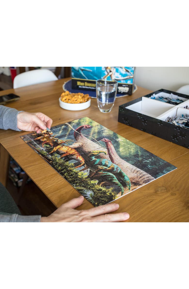 Toynk Dinosaur 100-Piece Jigsaw Puzzle Box Bundle | Set of 4, Alternate, color, Multi-Color