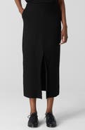 Eileen Fisher Front Slit Maxi Skirt