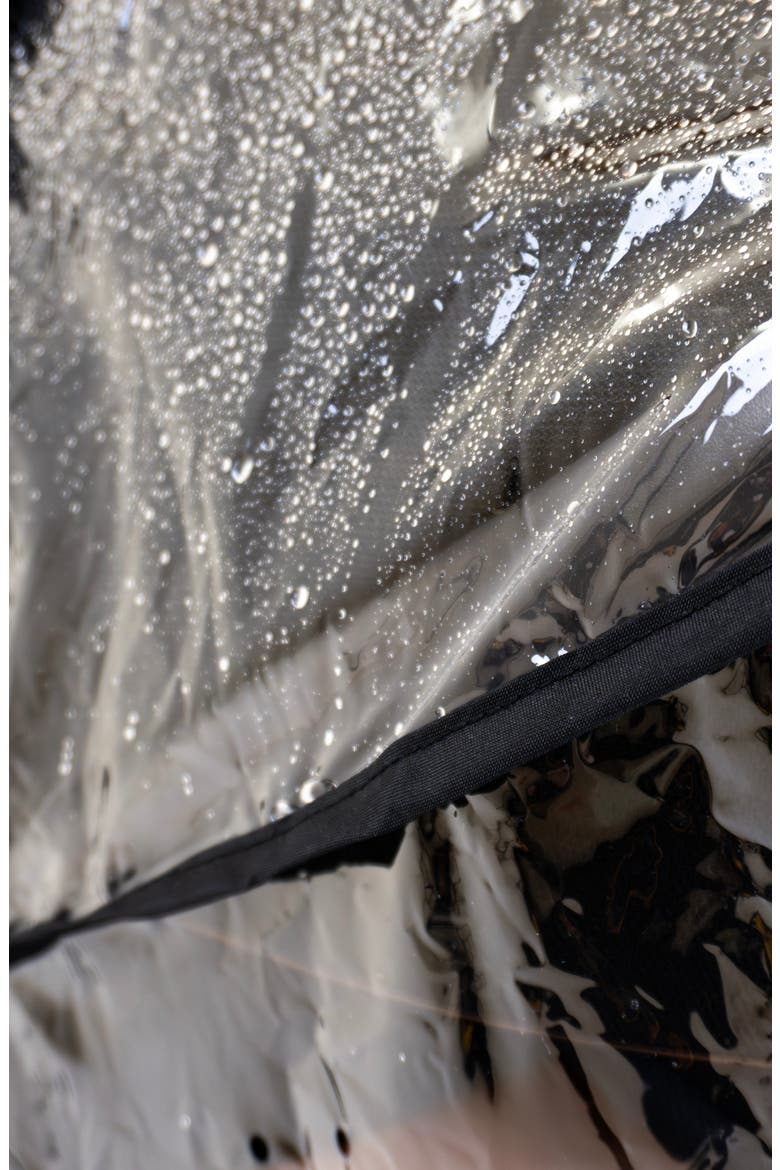Wave 3 Tanden Seat Rain Cover, Alternate, color, CLEAR