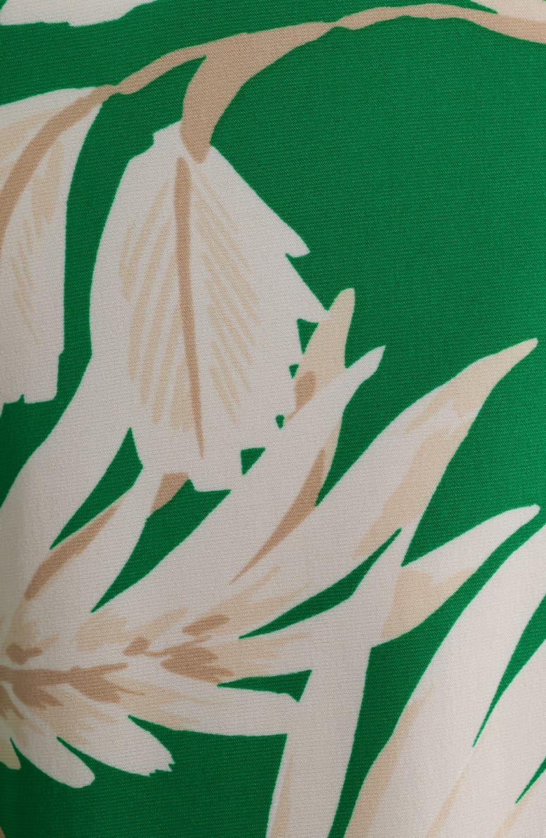 Anne Klein High Waist Print Pull-On Wide Leg Pants, Alternate, color,