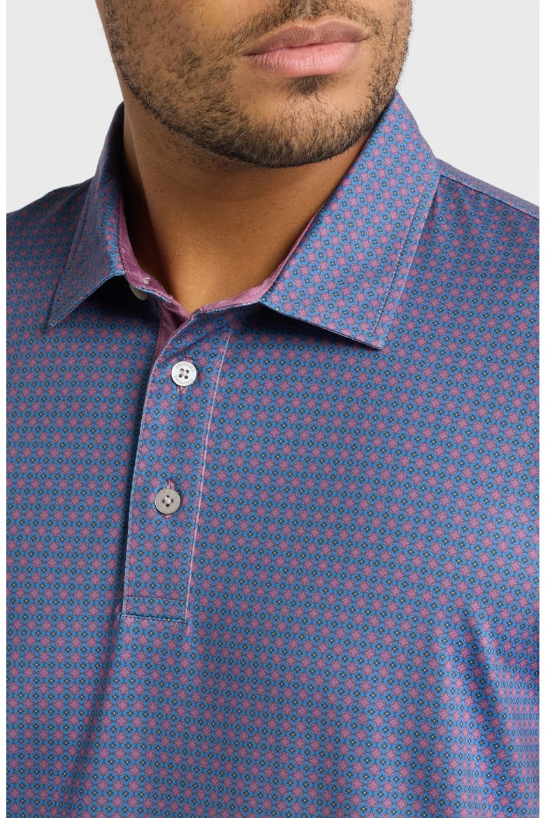Gleam Performance Golf Polo, Alternate, color, BLUE HORIZON