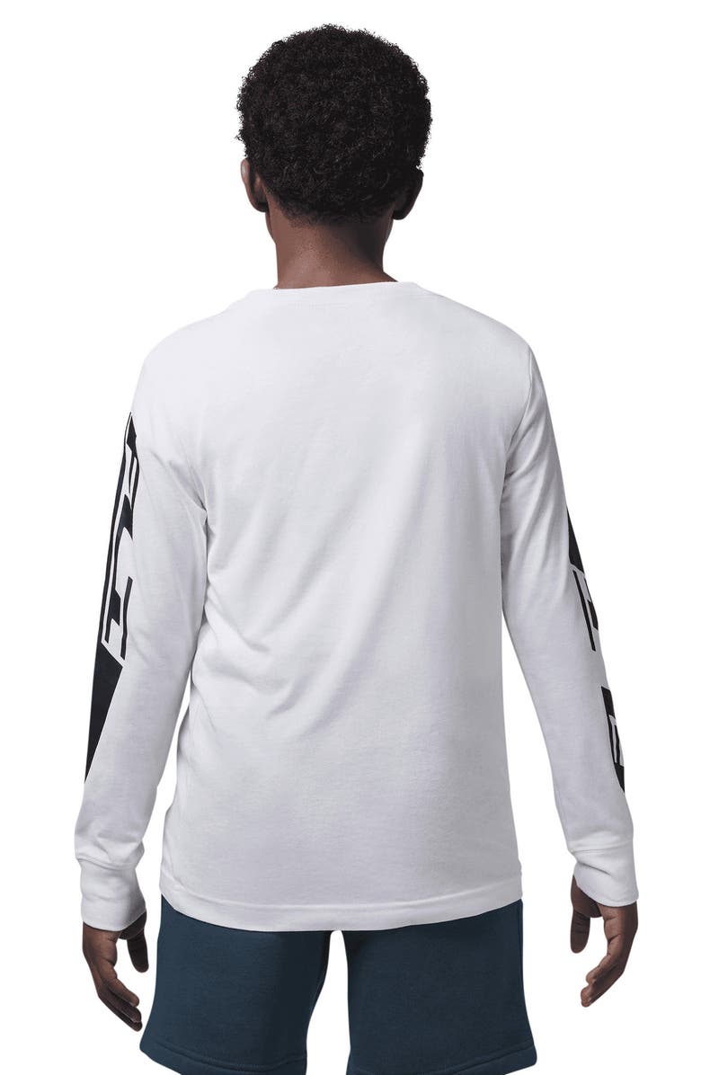 Jordan Kids' MVP Flight Long Sleeve Graphic T-Shirt, Alternate, color, 