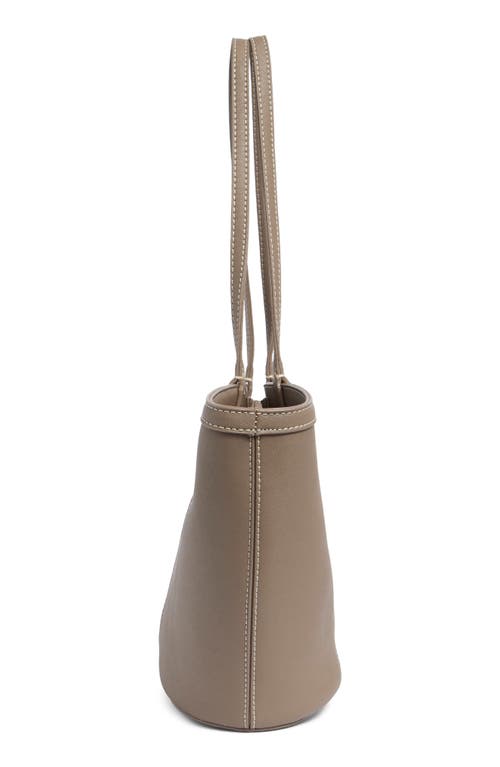 SAM EDELMAN SAM EDELMAN SAIGE LEATHER FAN TOTE BAG