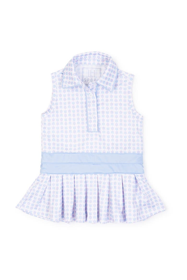 Harper Girls' Performance Dress by LH Sport, Main, color, Flower Power Pink