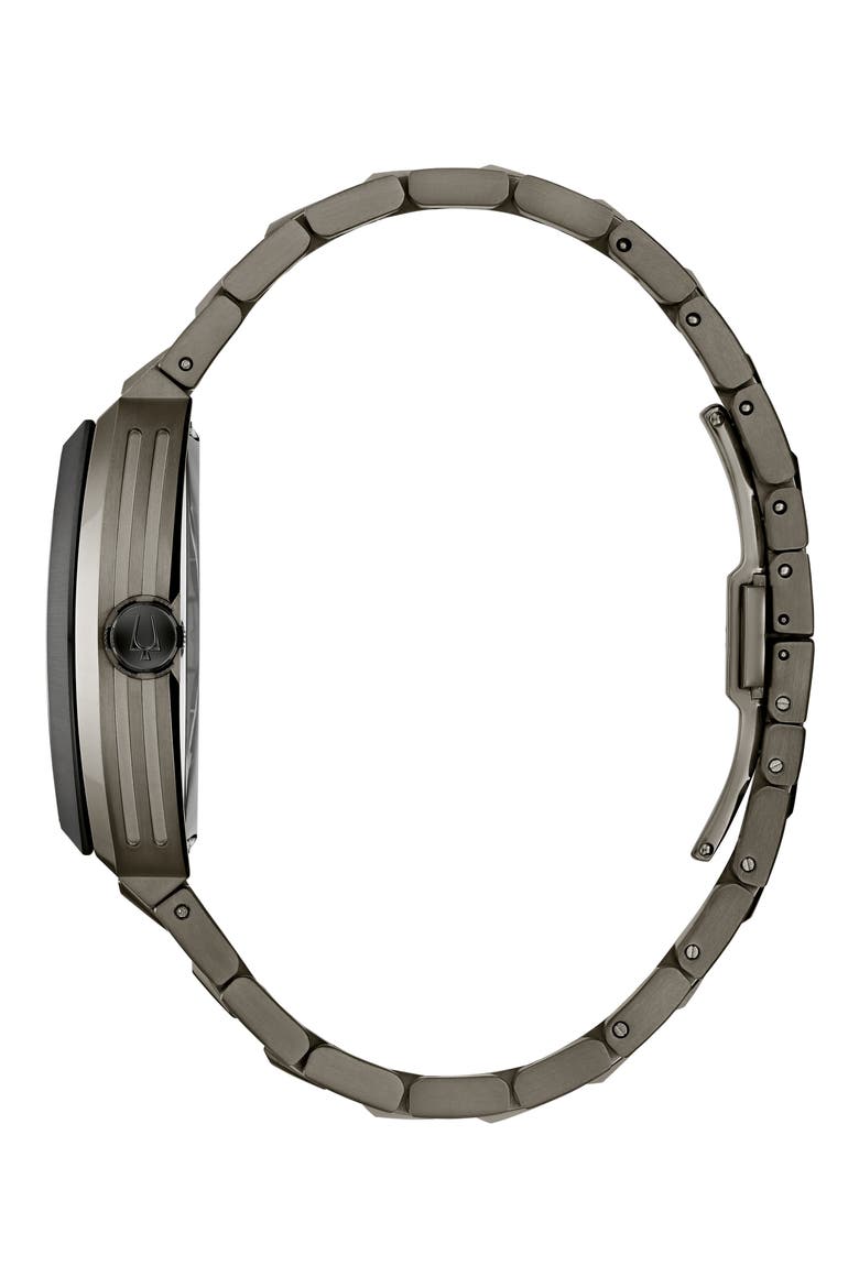 Maquina Gunmetal Skeleton Dial Automatic Bracelet Watch, 40mm, Alternate, color, TWO-TONE