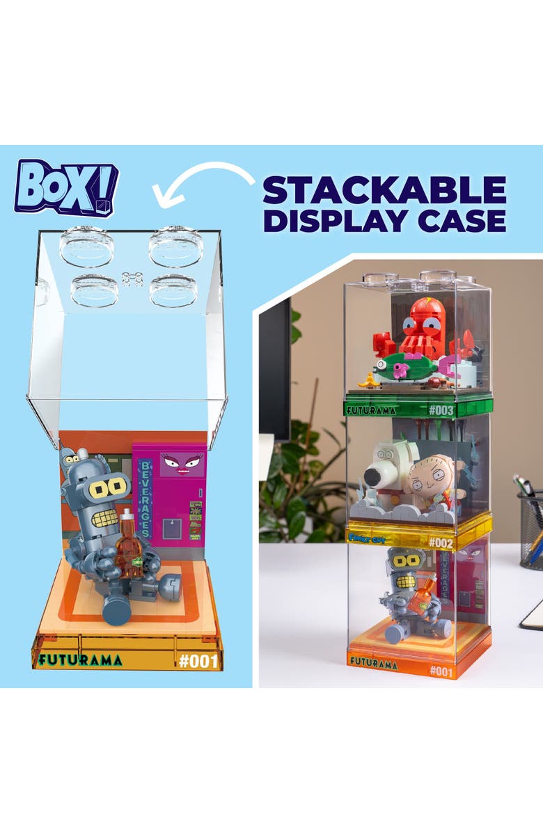 Brickcraft Futurama Baby Bender BOX! #001 Building Set, Alternate, color, Black