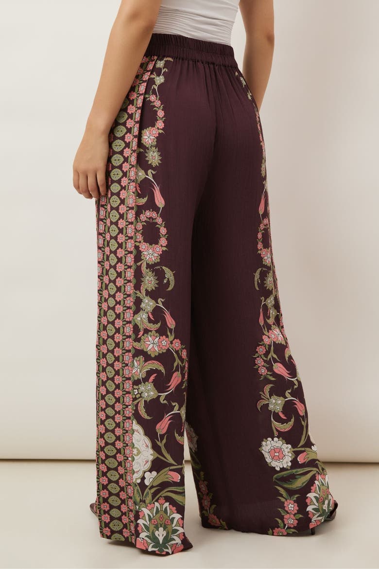 Rhea Trousers, Alternate, color, Floral