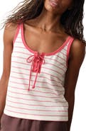 Marine Layer Laci Stripe Hemp & Cotton Tank