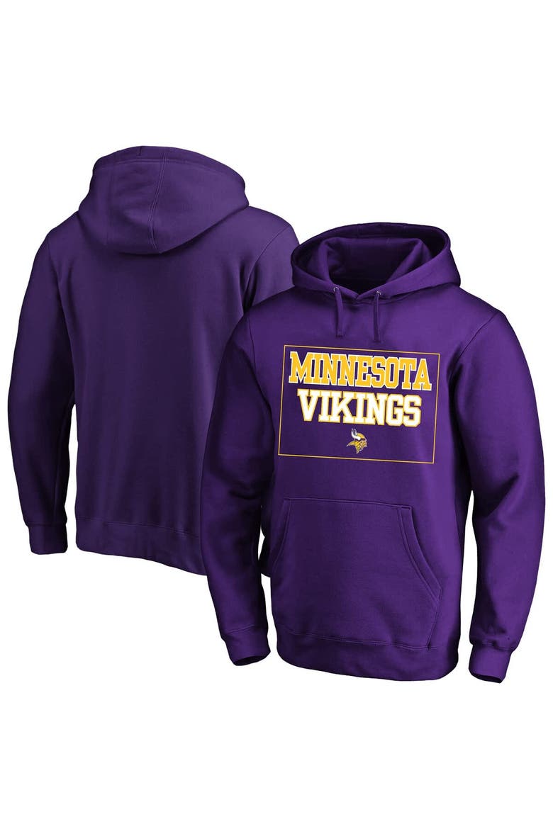 Men's Fanatics  Purple Minnesota Vikings Big & Tall Fleece Hoodie, Main, color, Purple
