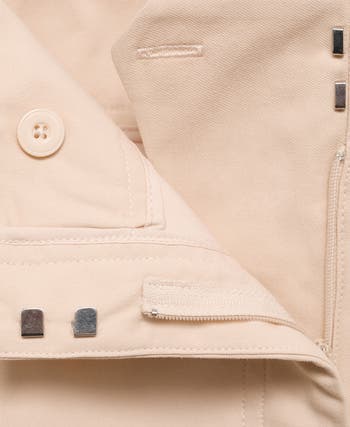 Straight Leg Cotton Pants