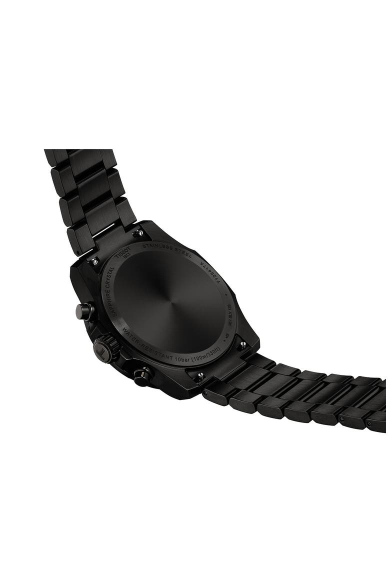 Supersport Chronograph Bracelet Watch, 45mm, Alternate, color, BLACK
