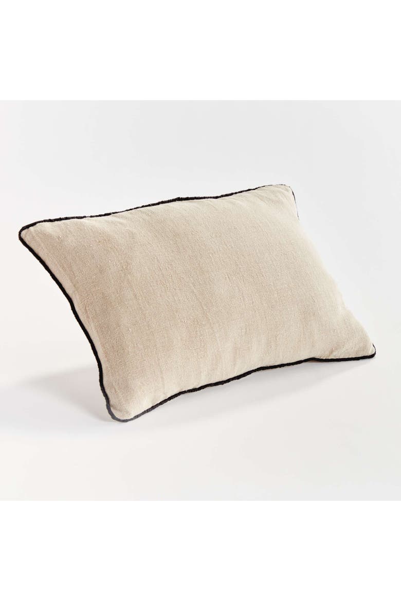 Elias Lumbar Pillow, Alternate, color, Beige