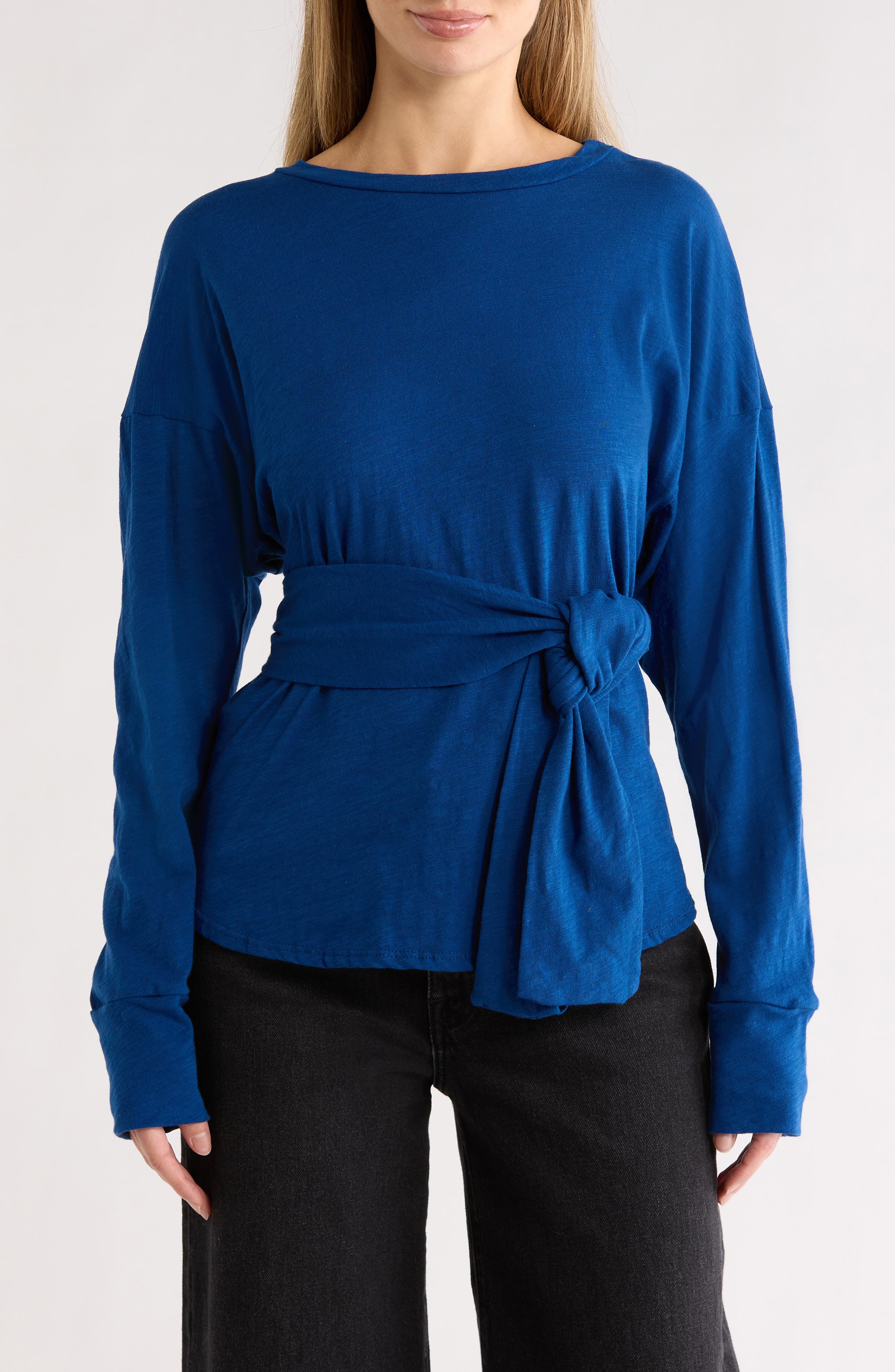selected LYONS BLUE SLUB