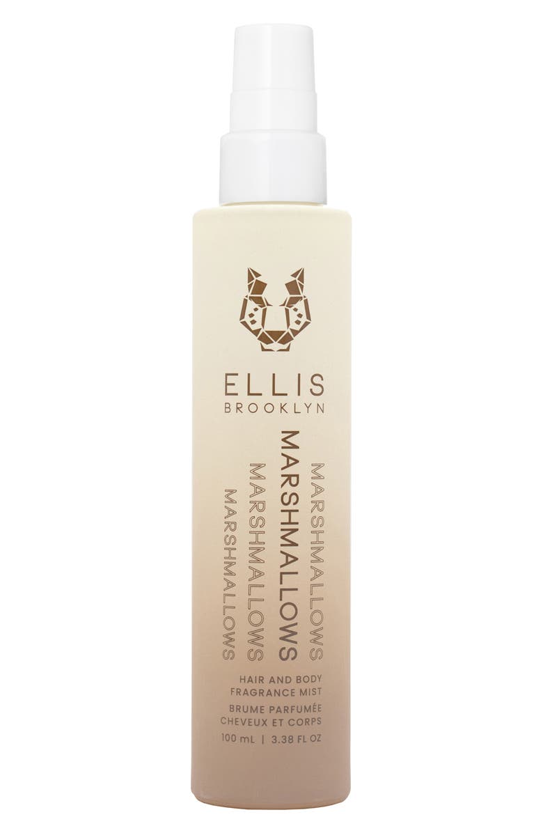 Ellis Brooklyn MARSHMALLOWS Hair & Body Mist, Main, color,