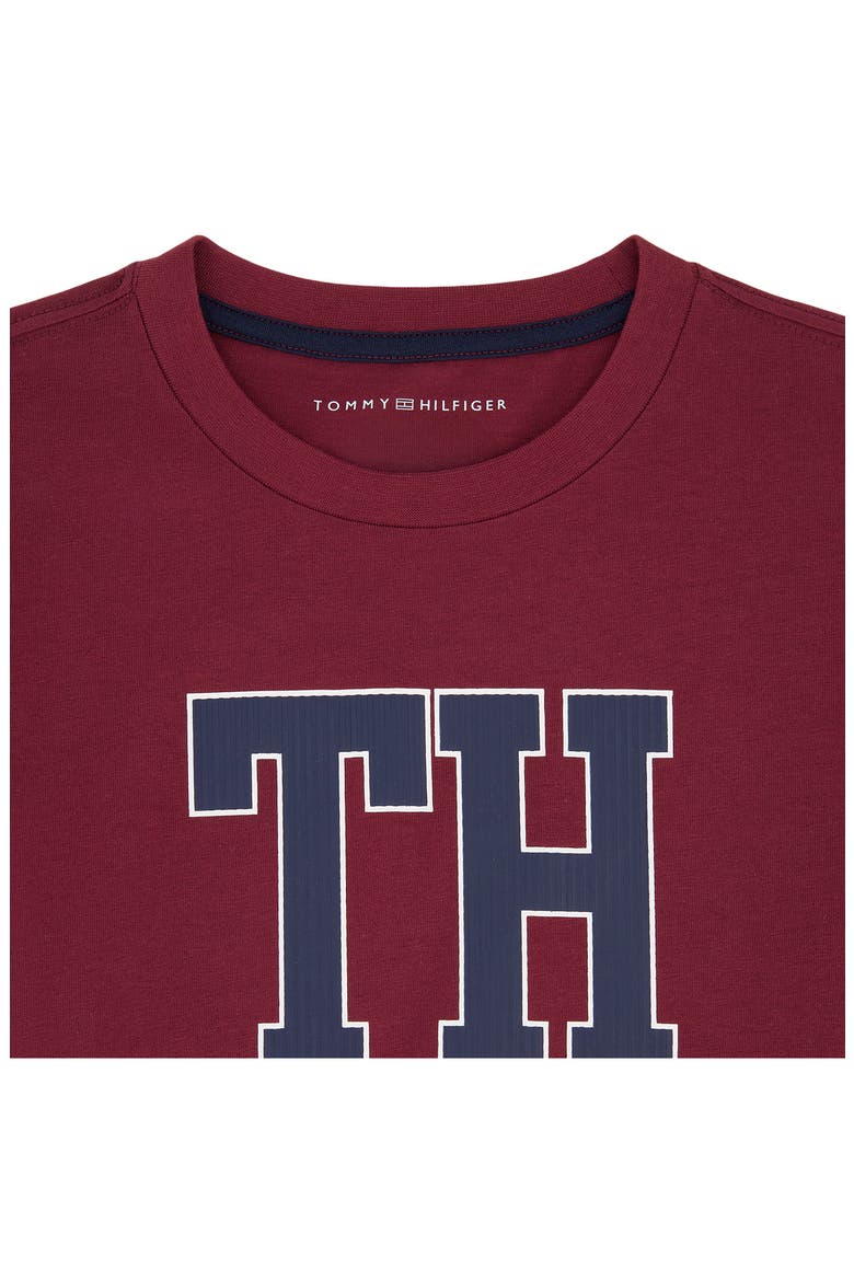Kids' Graphic Cotton T-Shirt, Alternate, color, ZINFANDEL