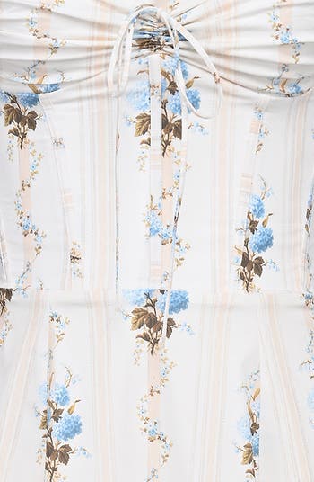 Rosalee Corset Fit & Flare Sundress