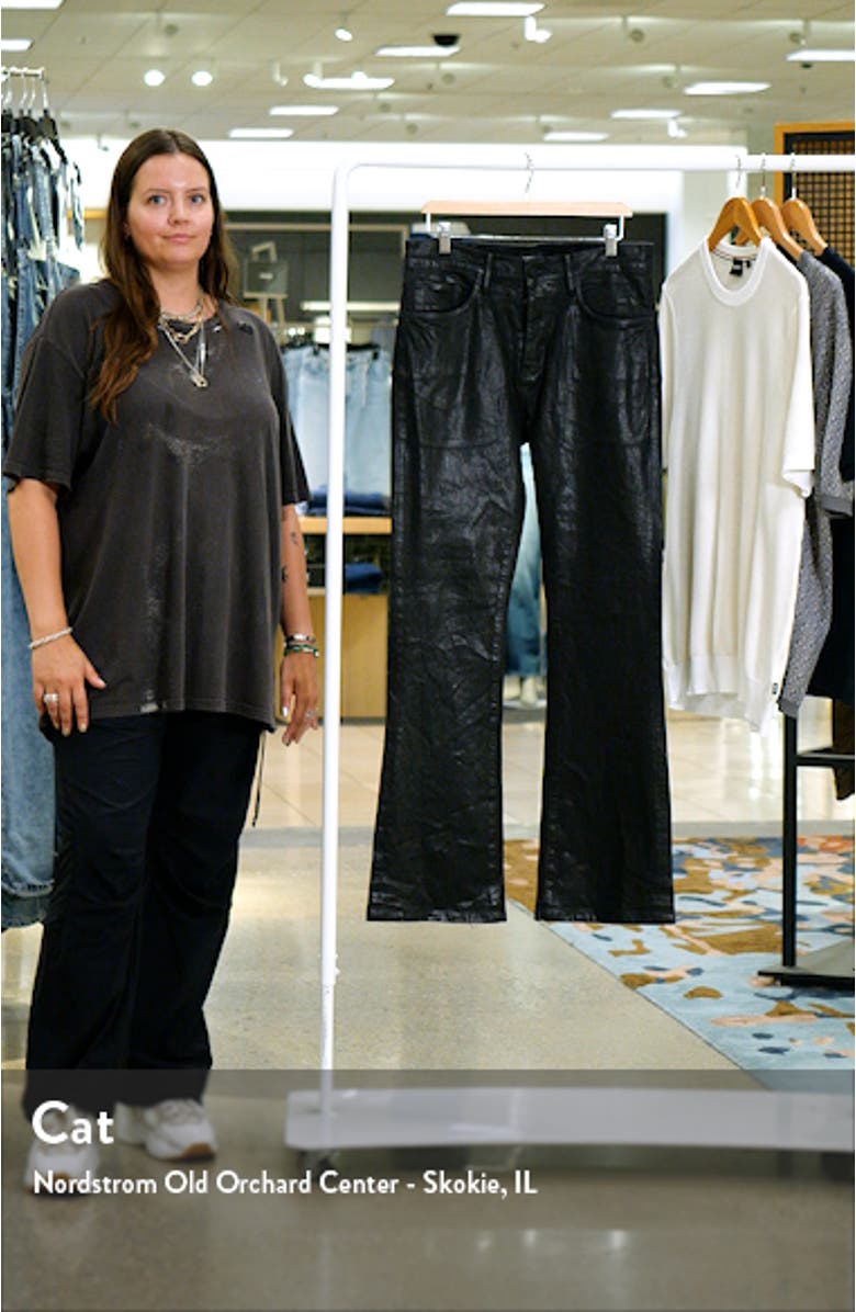 Coated Straight Leg Jeans, sales video thumbnail