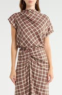 WAYF Laurel Ruched Top
