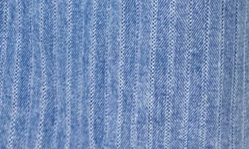 Habitual Denver Stripe Wide Leg Ankle Jeans In Splash