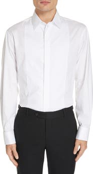Emporio Armani Slim Fit Stretch Tuxedo Shirt