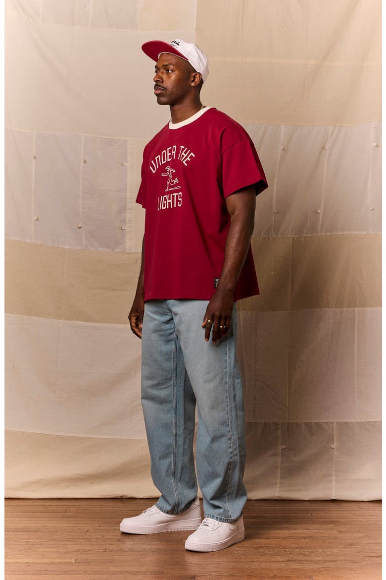The Rec Tee, Alternate, color, Vintage Red