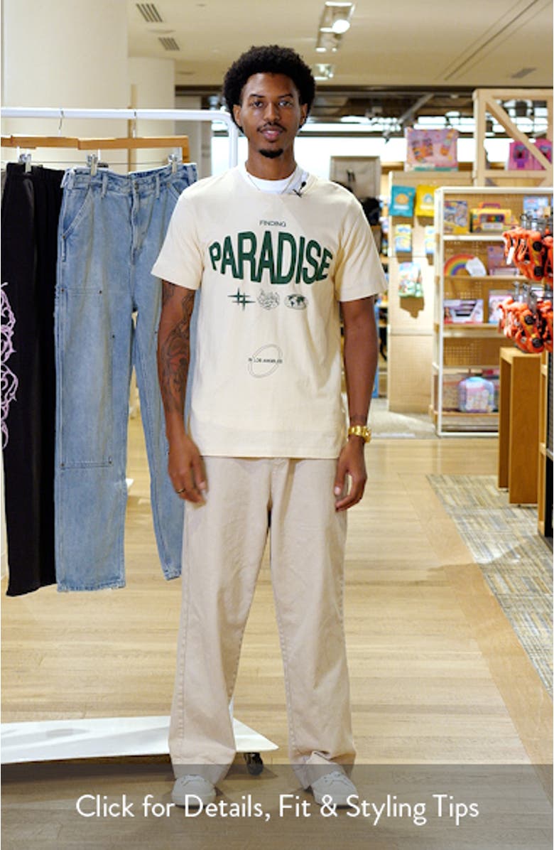 Finding Paradise Cotton Graphic T-Shirt, sales video thumbnail