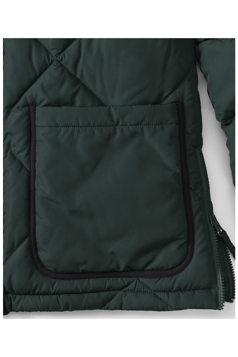 Plus Size FeatherFree Insulated Diamond Quilted Jacket, Alternate, color, Evening Forest