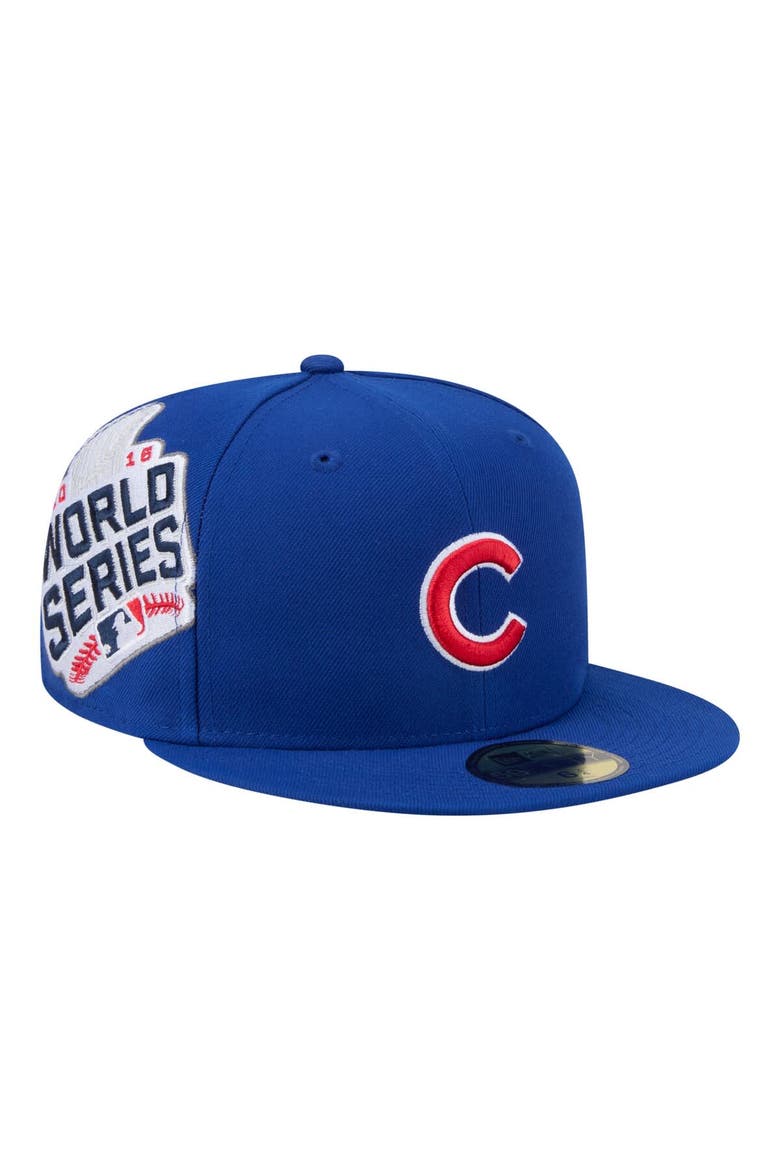 Men's New Era  Royal Chicago Cubs Hidden Hit 59FIFTY Fitted Hat, Main, color, Royal
