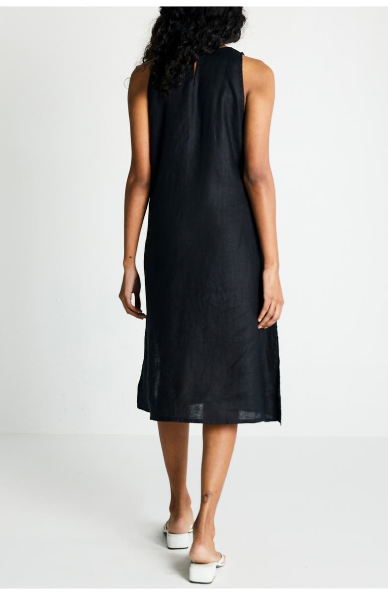 Reistor V-Neck Straight Dress, Alternate, color, Black