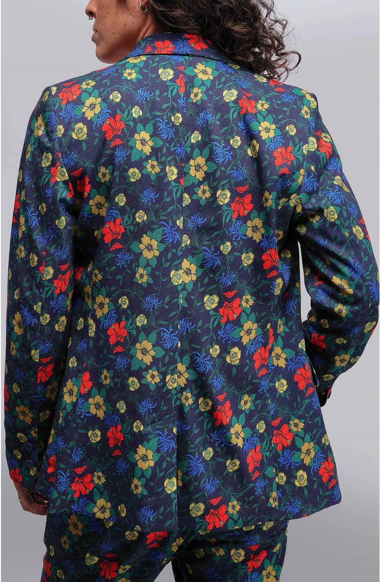 WILDFANG The Empower Tux Blazer, Alternate, color, Wildflower Chili
