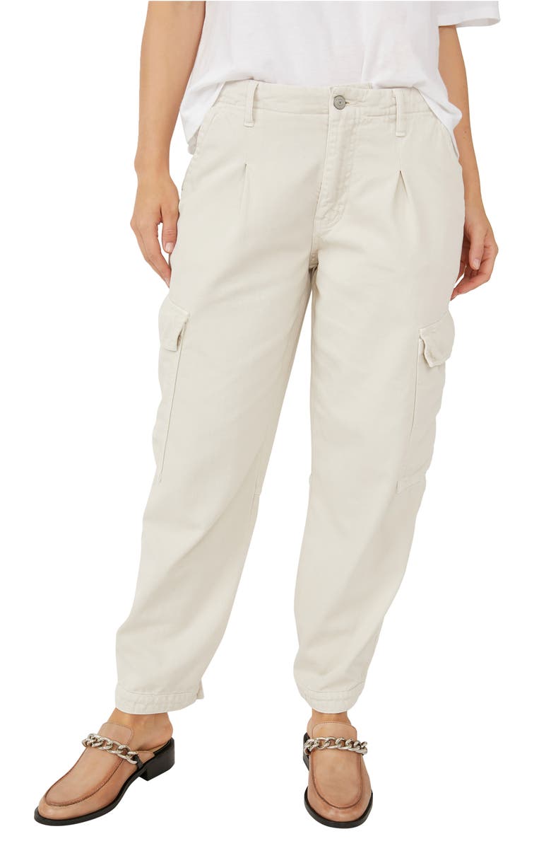Free People First Light Cotton Utility Pants, Main, color, 