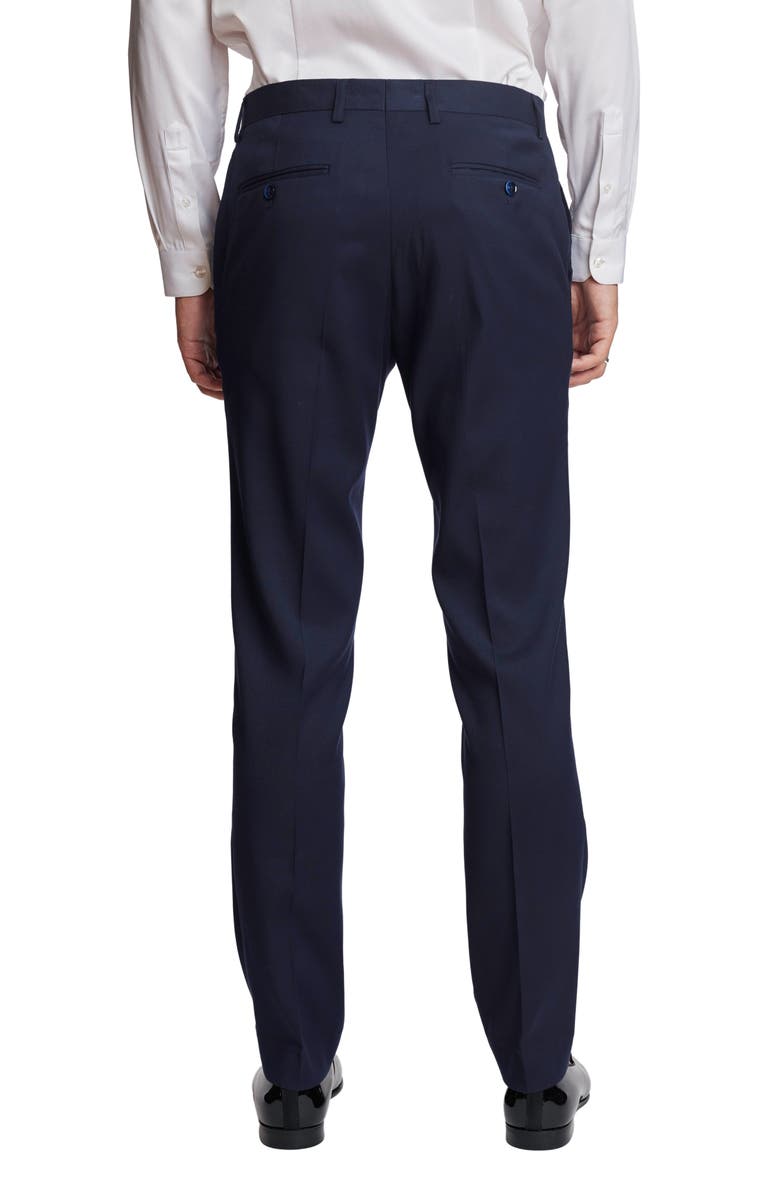 PAISLEY & GRAY Modern Fit Downing Dress Pants, Alternate, color, Naval Blue