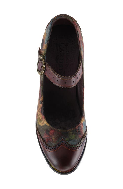 L'artiste By Spring Step Macias Mary Jane Pump In Animal Print