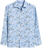 Tommy Bahama Tidal Echoes Paisley Linen Button-Up Shirt