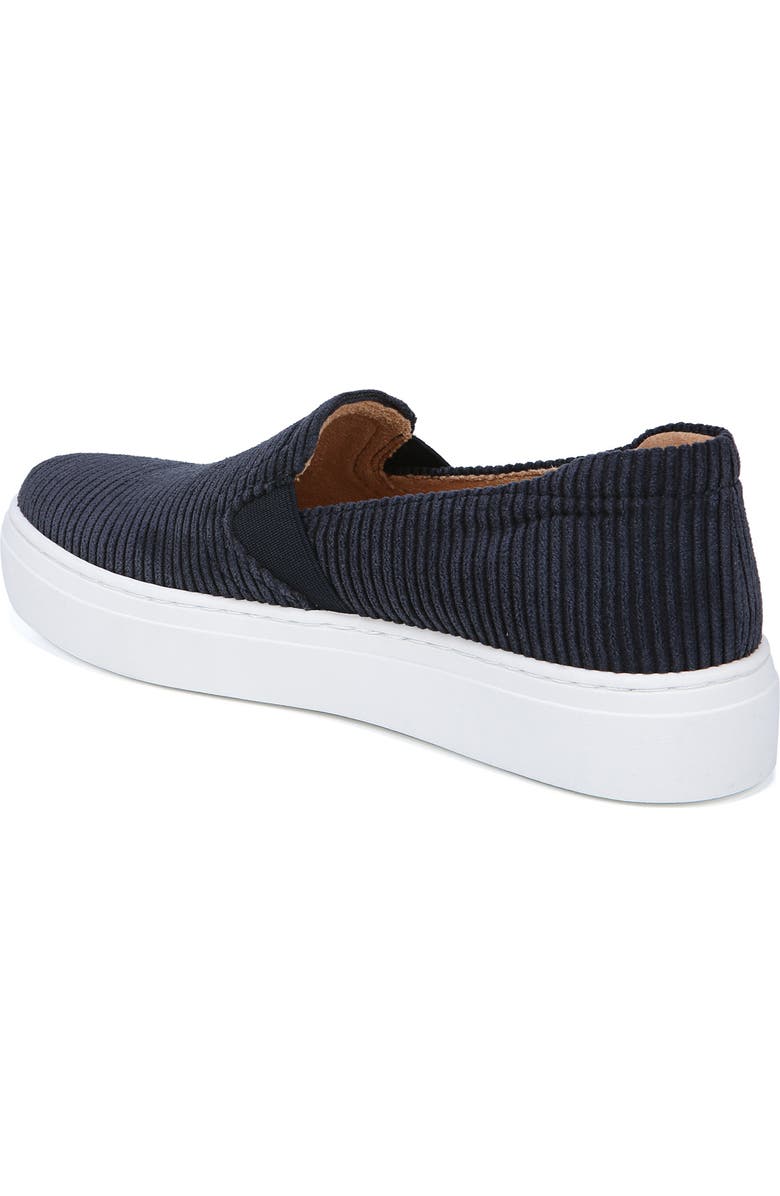 Naturalizer Carly Slip-On Sneaker, Alternate, color, Inky Navy Corduroy Fabric