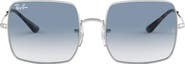 Ray-Ban 54mm Gradient Square Sunglasses
