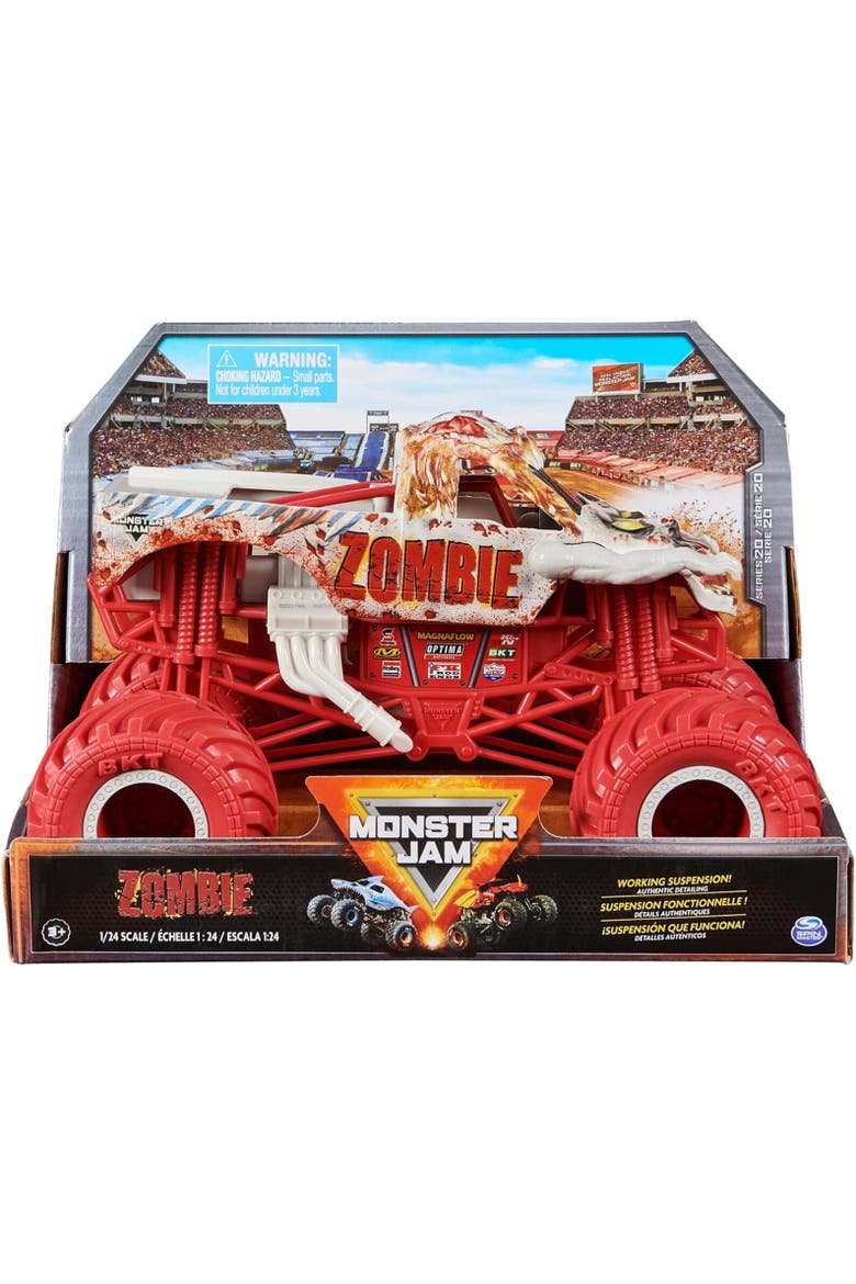 Zombie Die Cast Vehicle, Main, color, Bright Red