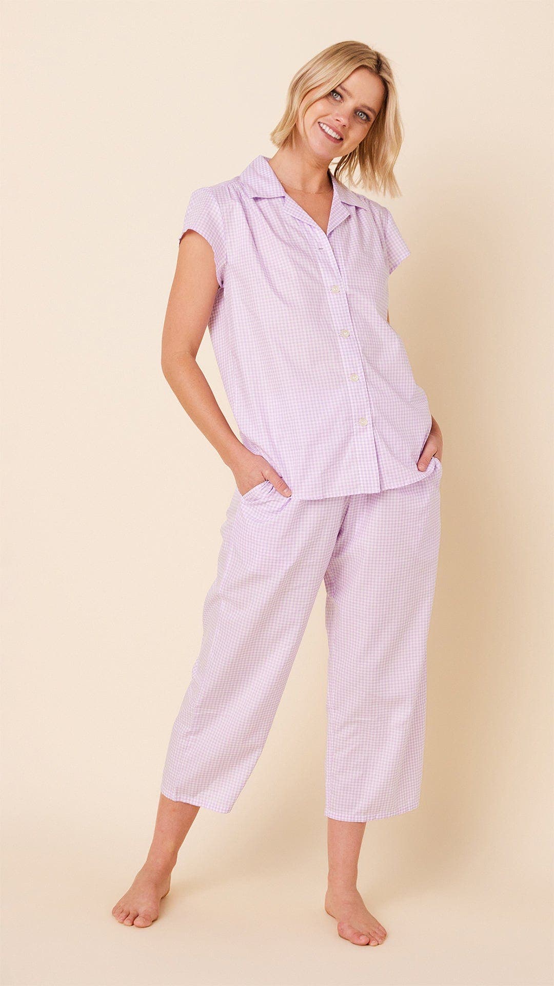 Classic Gingham Lavender