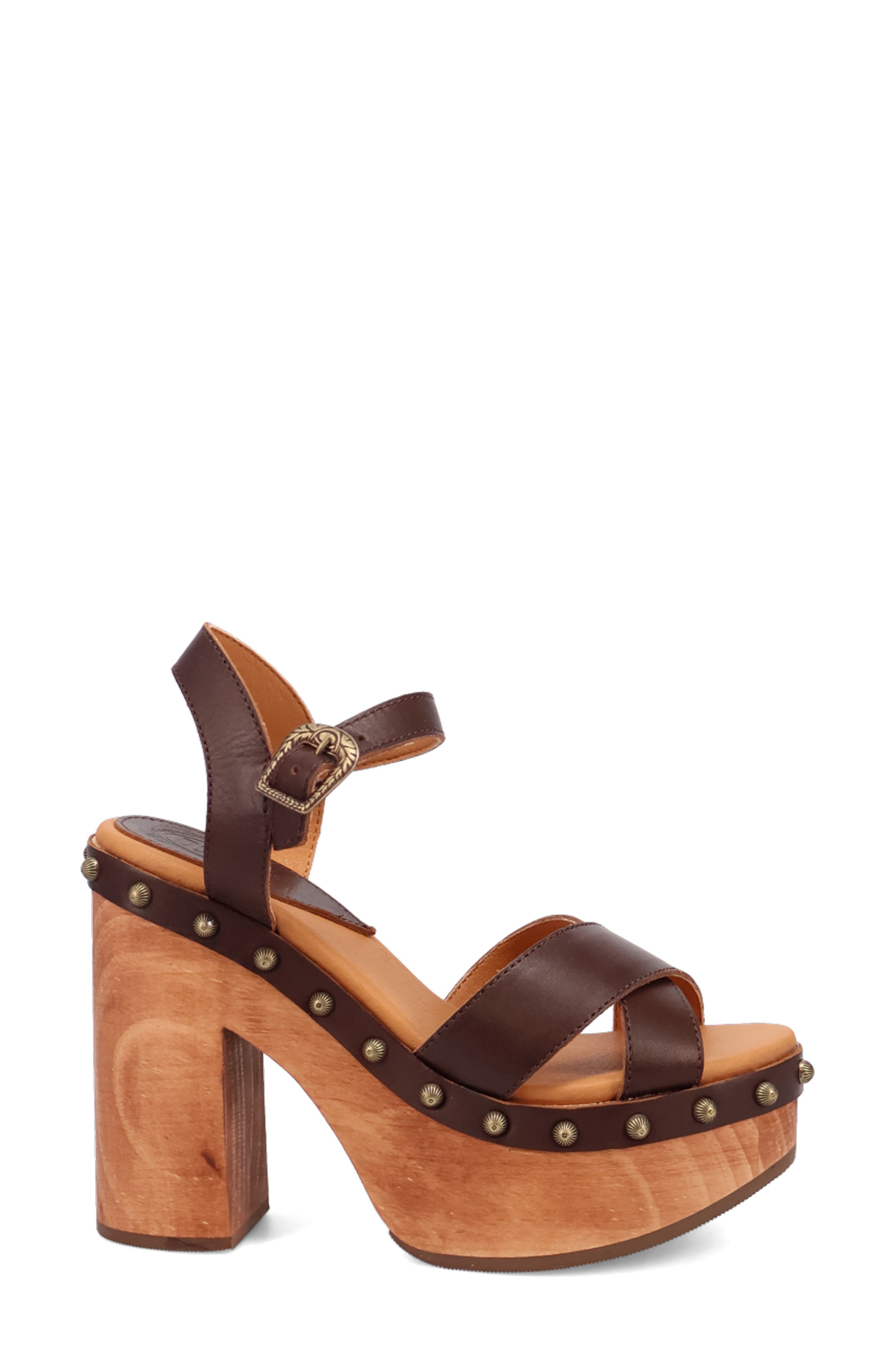 Lotus Ankle Strap Platform Sandal - image 4