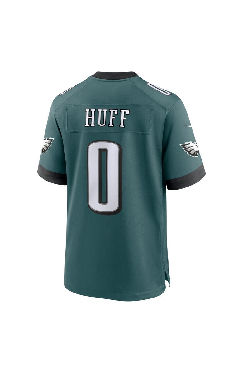 Nike Men's Nike Bryce Huff Midnight Green Philadelphia Eagles Game Player Jersey, Alternate, color,