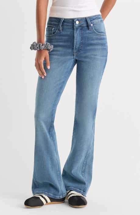 Soft High Waist Bootcut Jeans
