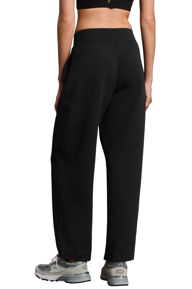 Dreamglow Barrel Leg Pants, Alternate, color, PURE BLACK HEATHER