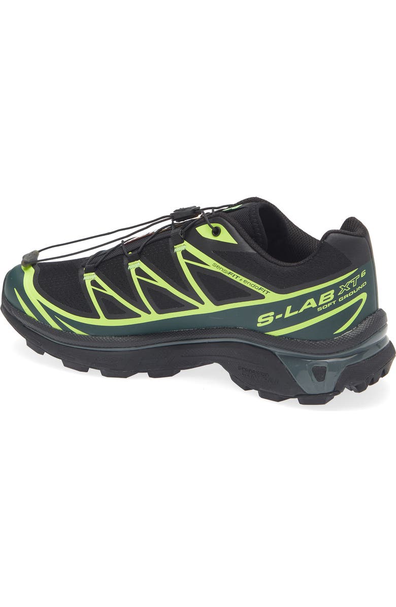 Salomon Gender Inclusive XT-6 Sneaker, Alternate, color, Black/ Green